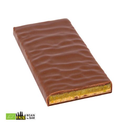 Zotter handgeschöpfte Schokolade Pistazien, 70 g alkoholhaltig