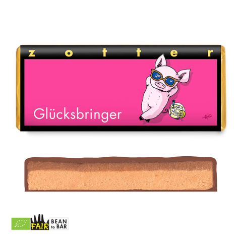 Zotter Schokolade Milchschoko-Mousse Glücksbringer