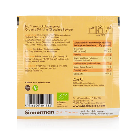 Becks Cocoa Trinkschokoladen 9er Probierset Beutel 225 g