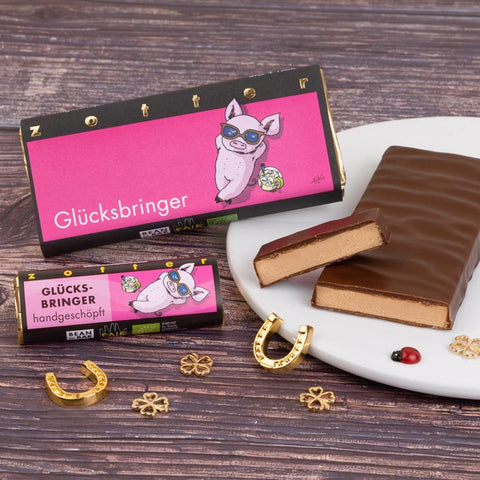 Zotter Schokolade Milchschoko-Mousse Glücksbringer