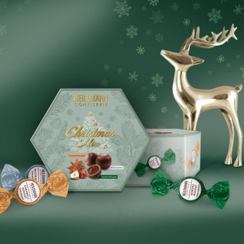 Heilemann leckerer Christmas Mix mit Pralinen-Kugeln, 180 g