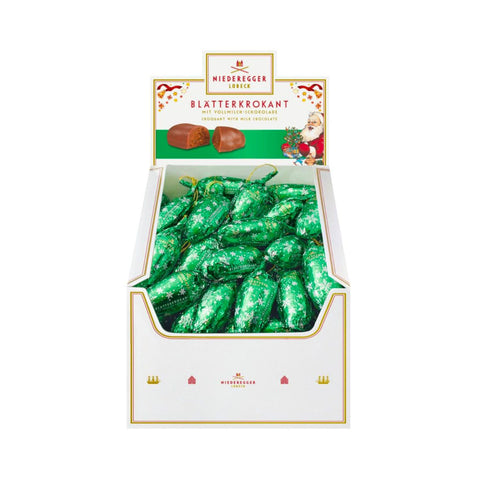 Niederegger Weihnachts-Schmuck Blätterkrokant, 17 g
