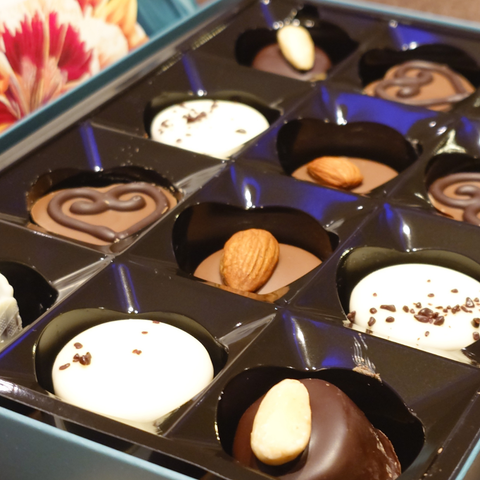 Heilemann Pralinés Deluxe – Nougat- und Marzipanpralinen, 143 g