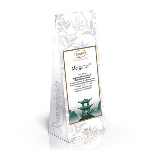 Morgentau® Aromatisierter Grüner Tee mit Mango-Zitrusgeschmack