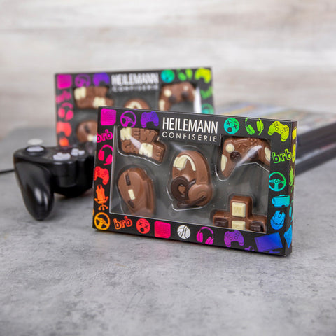 Heilemann Schokoladenfiguren Geschenkpackung Gaming, 100 g